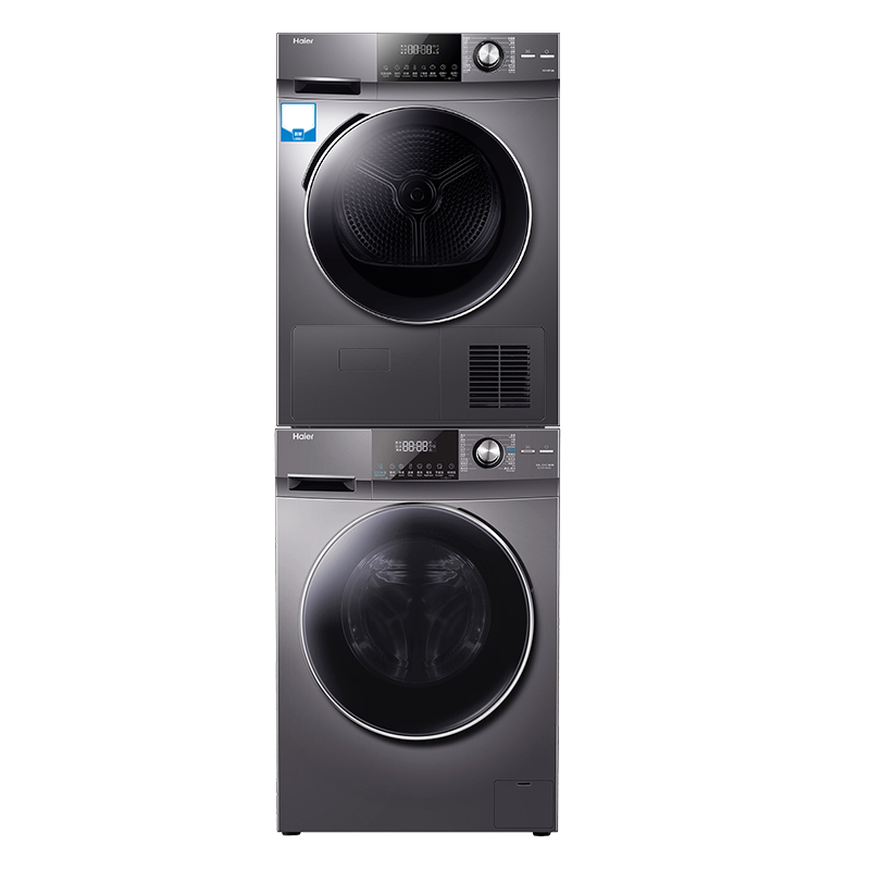 plus会员:haier 海尔 ehg10008s eg100b08s 洗烘套装 10kg