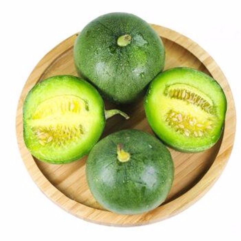 青尊园 绿宝甜瓜新鲜水果东北香瓜当季绿宝石香瓜 3斤尝鲜装 精选果