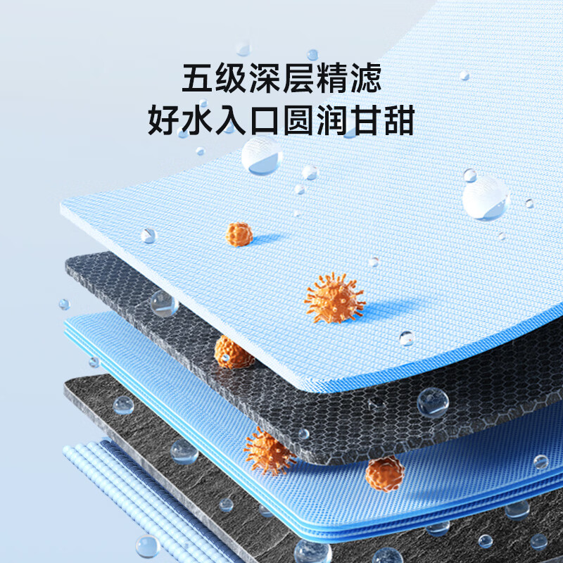 碧云泉G3矿物质RO反渗透净水器小型台式即加热净化家用直饮免安装一体机过滤0阻垢剂 G3-怀特:标准版(咨询客服领取优惠) 4.5L