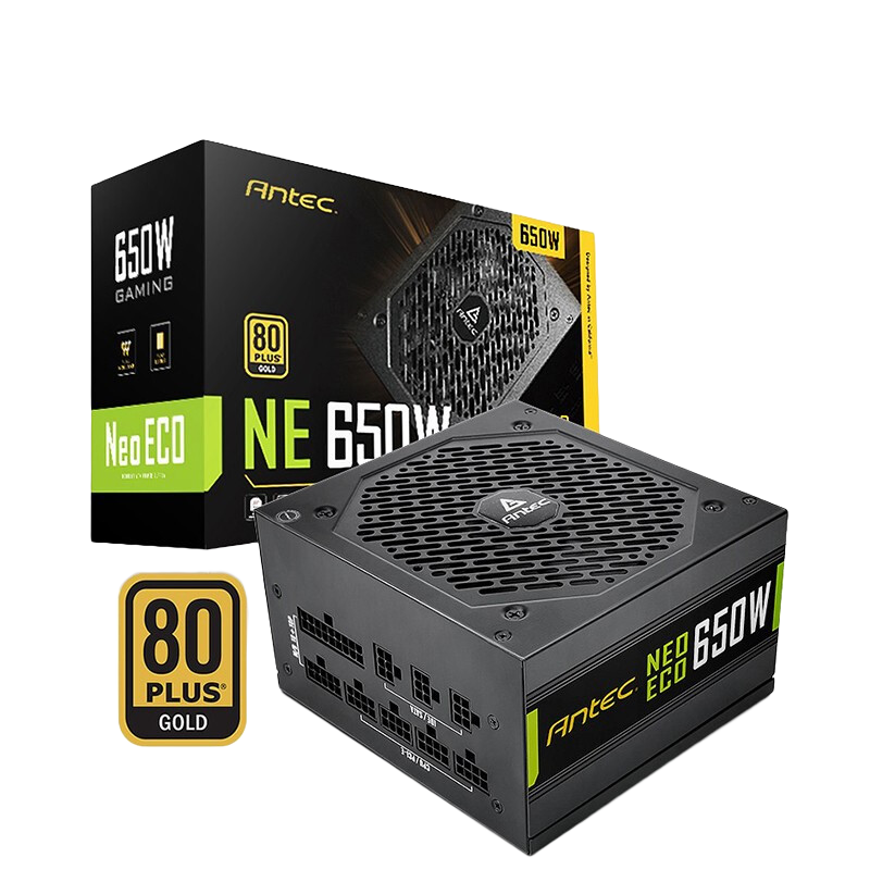 Antec 安钛克 金牌全模组台式机电源 NE 650W 金牌全模组