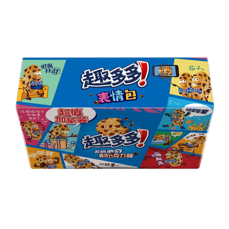 510g 趣多多巧克力味 一盒