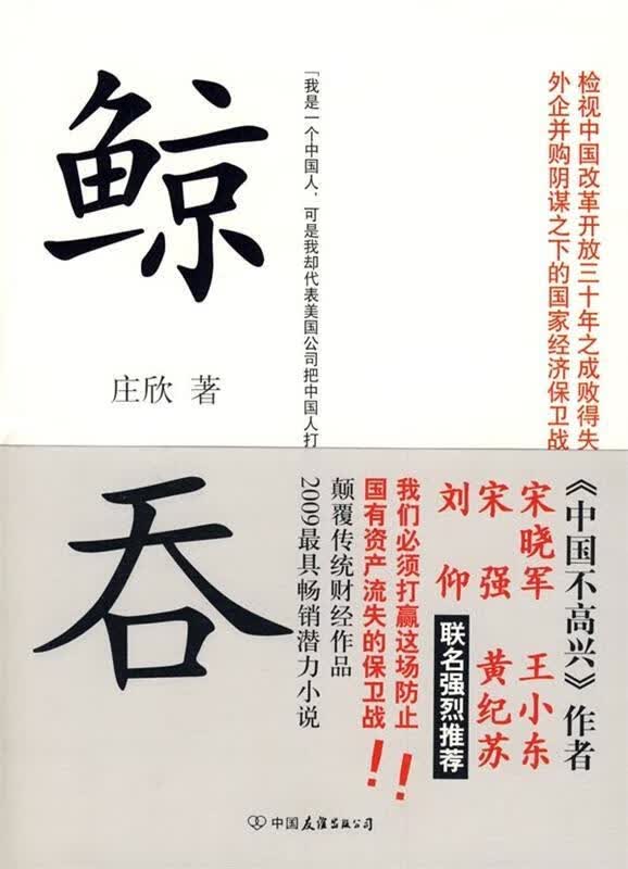 鲸吞 庄欣 著 中国友谊出版公司