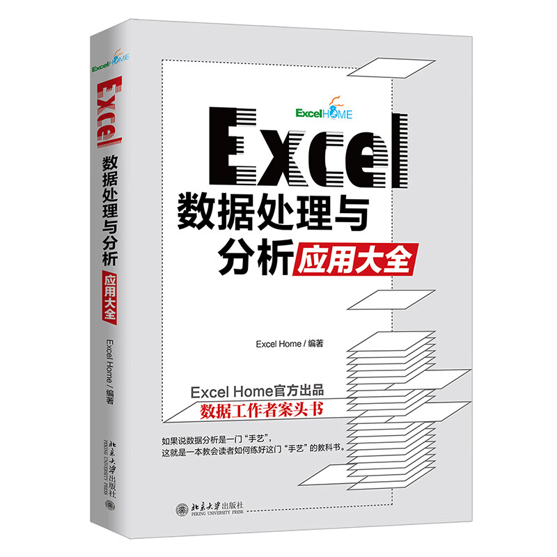 Excel数据处理与分析应用大全 ExcelHome出品 AI时代数据分析/数据可视化宝典