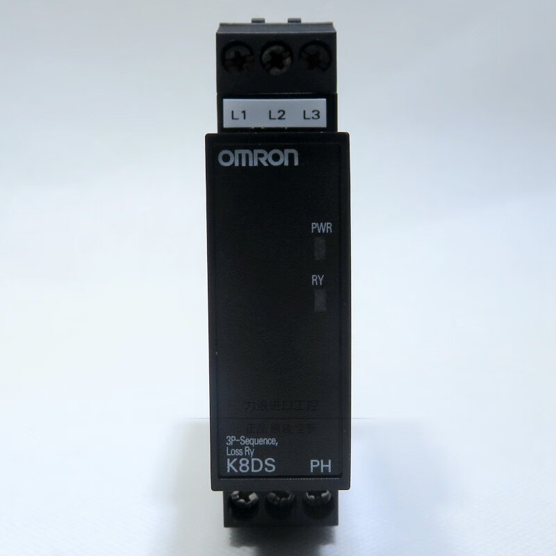 欧姆龙(omron)三相缺相保护器 相序继电器 k8ds-ph1 替代xj3-g sw11