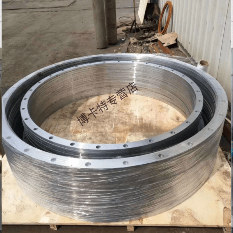 大口径法兰2f热卷大口径法兰2f锻造大型法兰片2f焊接法兰盘 dn600-pn