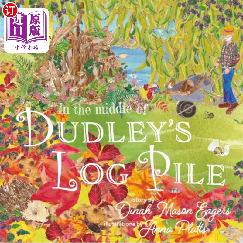 海外直订in the middle of dudleys log pile 在达力的柴堆中间