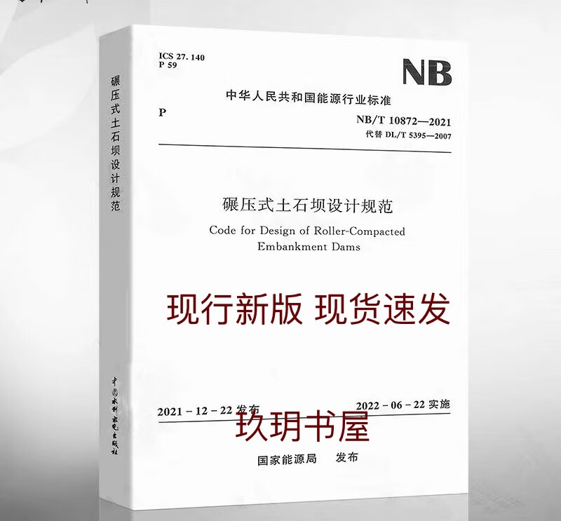 速发 NB/T10872-2021碾压式