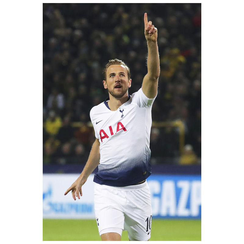 狼天影 哈里凯恩海报球迷用品球星墙贴画足球房间墙上床头贴纸可定制