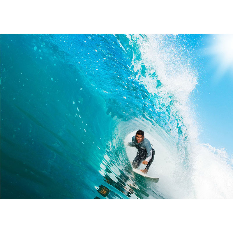 狼天影极限海上体育运动冲浪海报墙贴画宿舍卧室房间客厅沙发贴纸可