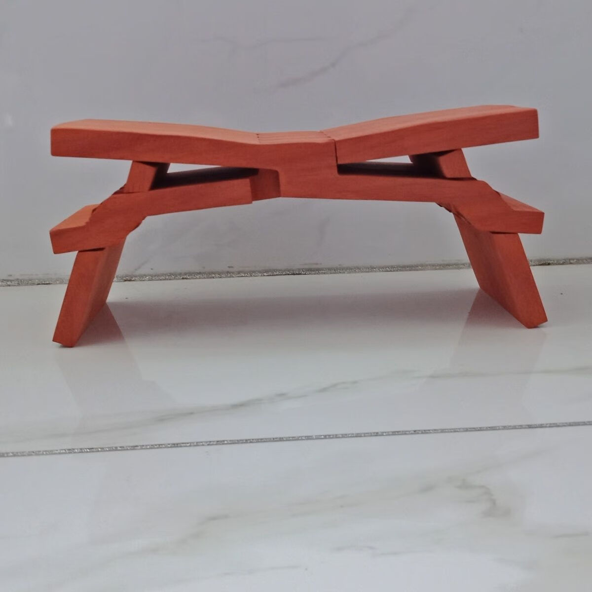 mexueer鲁班凳整木瞎掰折叠凳钓鱼凳礼品凳 鱼凳礼品凳