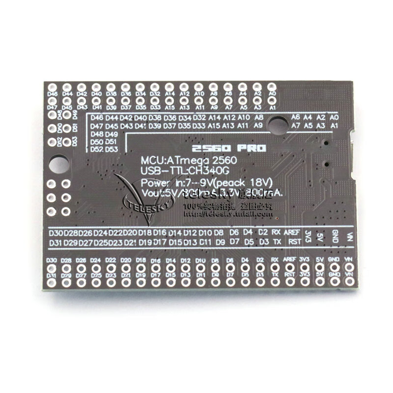 定制定制mega2560 pro atmega2560-16au usb ch340g智能电子开发