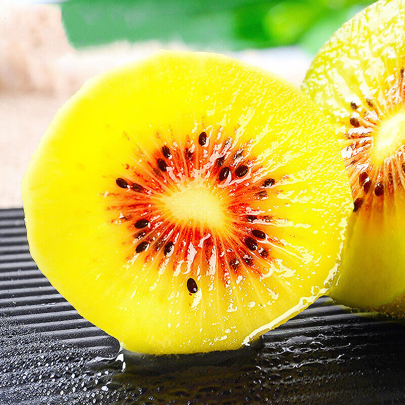 鲸咚亿农四川红心猕猴桃奇异果新鲜水果孕妇水果礼盒 24枚大果【90-110克】