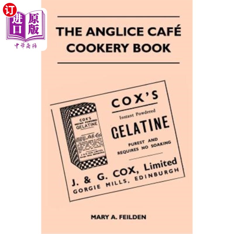 【中商海外直订】the anglice café cookery book