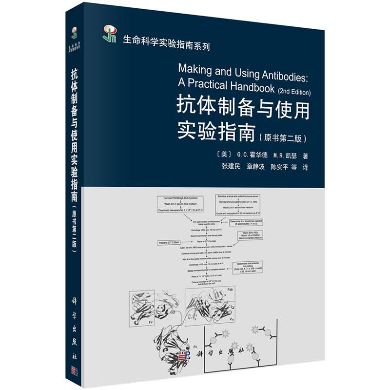 【正版现货】抗体制备与使用实验指南（原书第二版）[美]G.C.霍华德 M.R.凯瑟 著 张建民等
