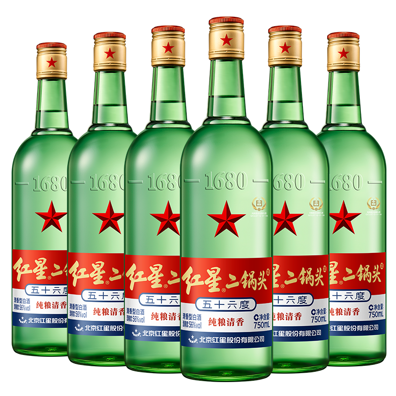 ���Ƕ���ͷ ��� 56�� ������ 750ml 6ƿ 318Ԫ��2��(��159Ԫ/��)