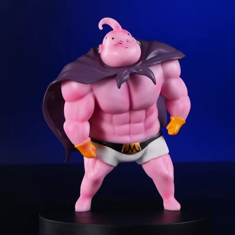 七龙珠gk肌肉 魔人布欧 手办健身房创意恶搞模型车载摆件生日礼物