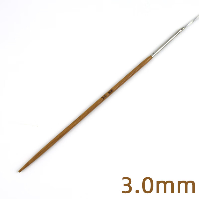 福环形毛衣针竹子钢丝环形棒针编织手工工具毛线编织钩针织毛衣围巾