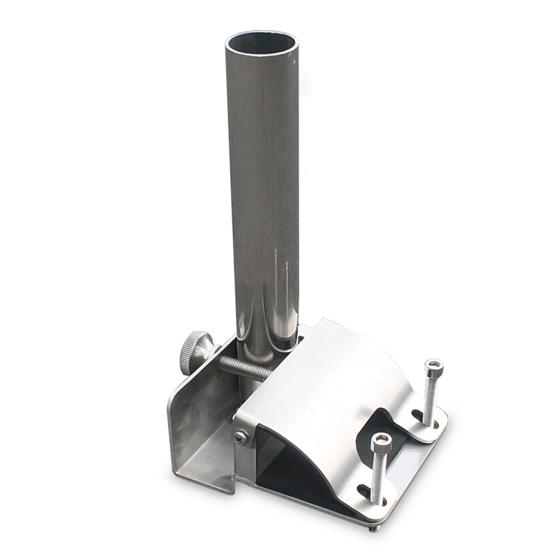 h9车顶越野旗杆架坦克300炮旗杆底座旗杆架 霸道 普拉多加厚不锈钢款