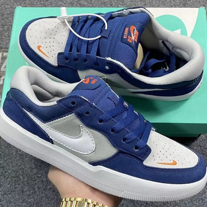 one yona莆田纯原sb force 58小倒钩aj白黑低帮百搭时尚经典高男女