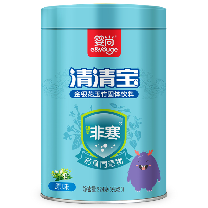 婴尚非寒清清宝原味儿童清清宝奶伴侣224g价格走势及口感评测|显示清火开胃京东历史价格