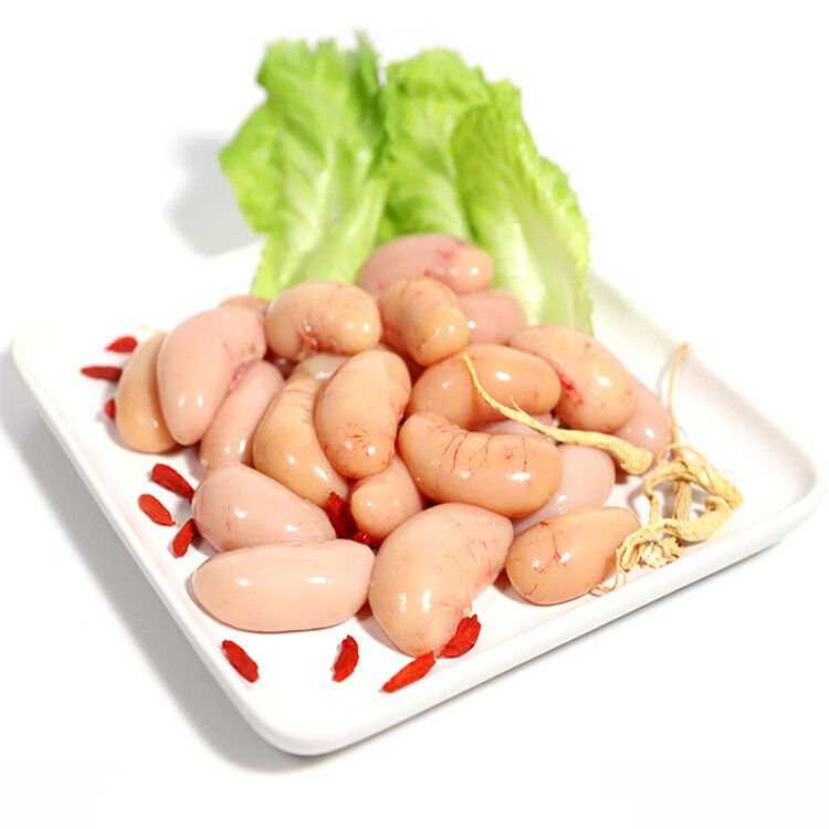 果亦橙 【jd物流】鸡肾新鲜公鸡睾子生鲜速冻鸡腰500g鸡春子鸡卵子