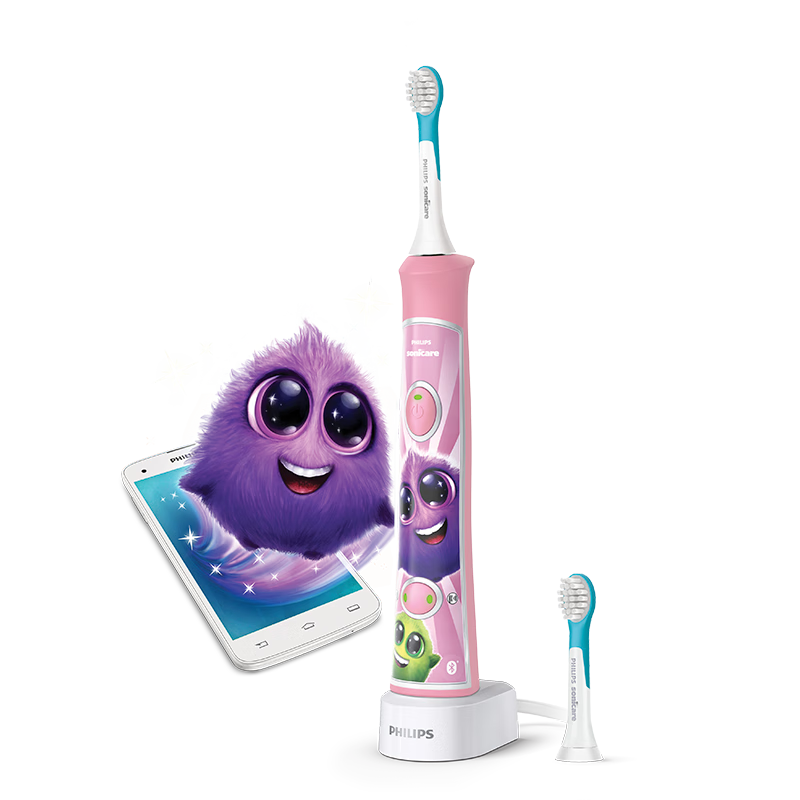 ֣PHILIPSͯ綯ˢ кŮ  4-6-12 Դ2֧ˢͷ+8ֽ ɫHX6352/43233.98Ԫȯ