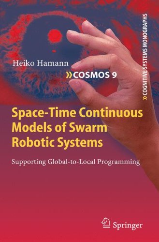 预订 space-time continuous models of swarm robotic systems