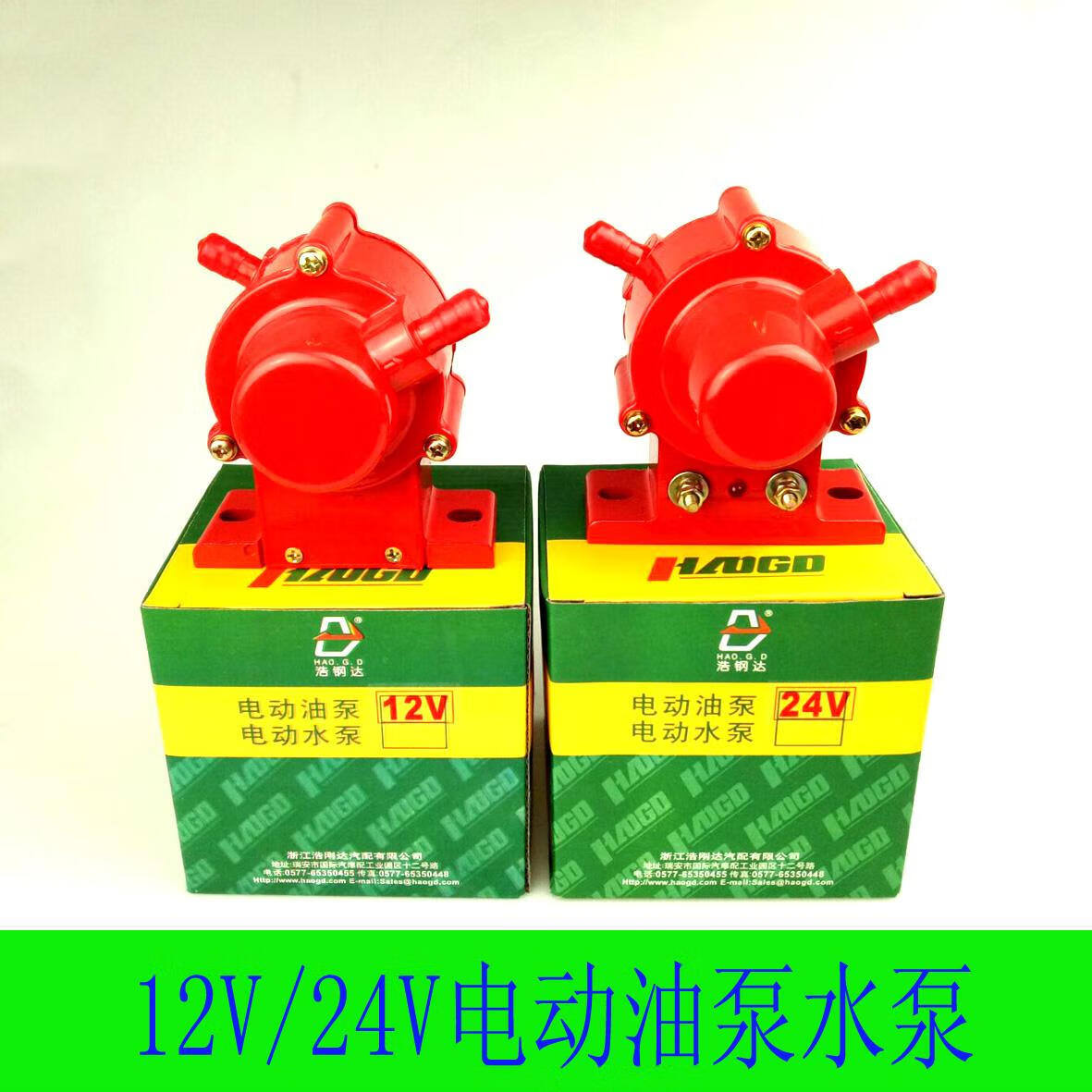 12v 24v汽车晶体管电动柴油泵水泵高压汽油泵抽水泵 12v