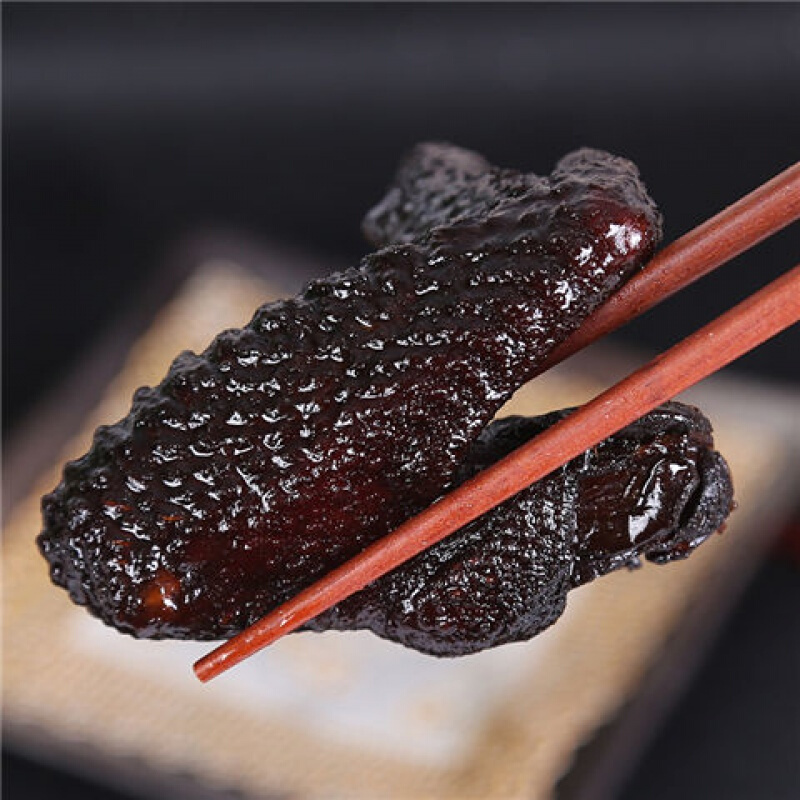 虎钢馋温州特产乡巴佬鸡翅老口味黑鸡翅卤鸡翅卤味零食怀旧小吃 黑