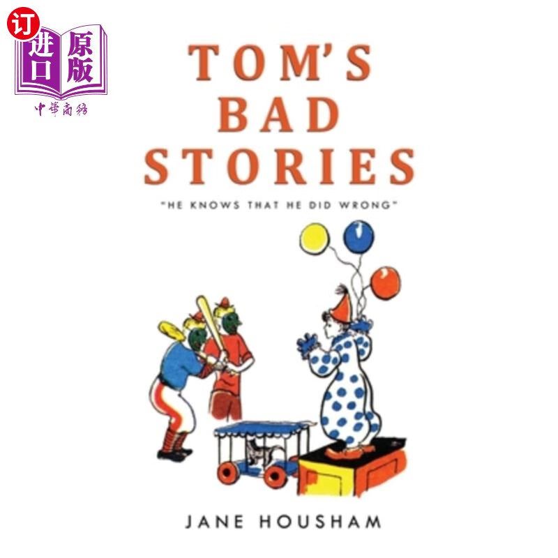 海外直订toms bad stories 汤姆的坏的故事