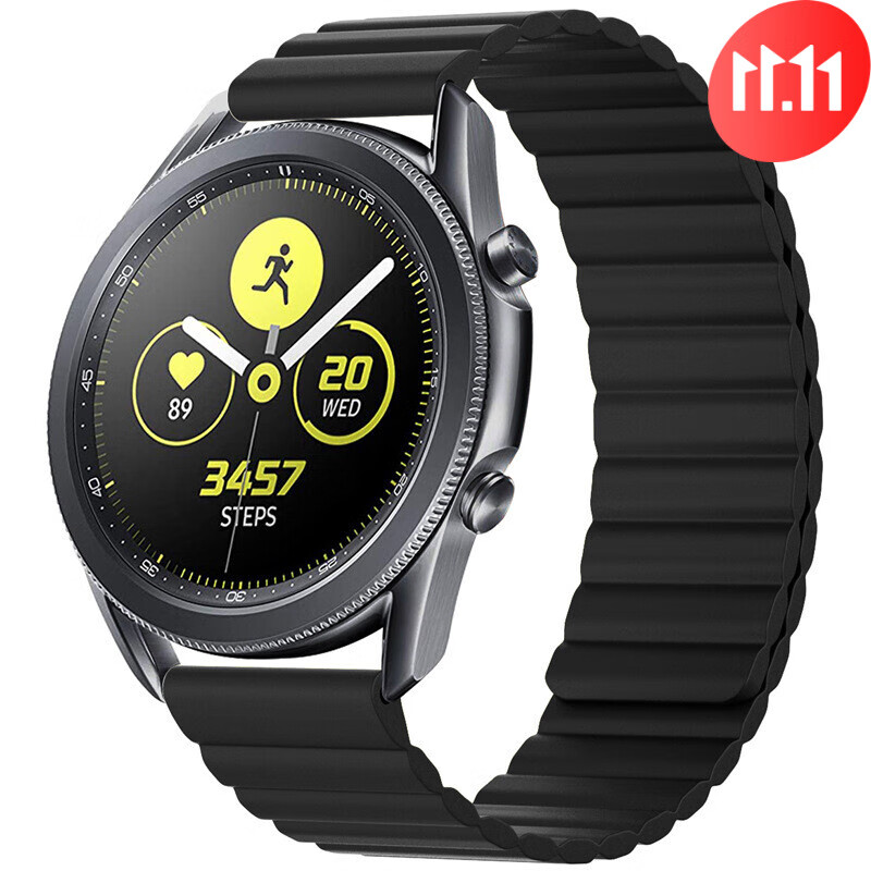 4 active2gearwatch3华米gt 黑色 s码硅胶磁吸 color手表/color运动版