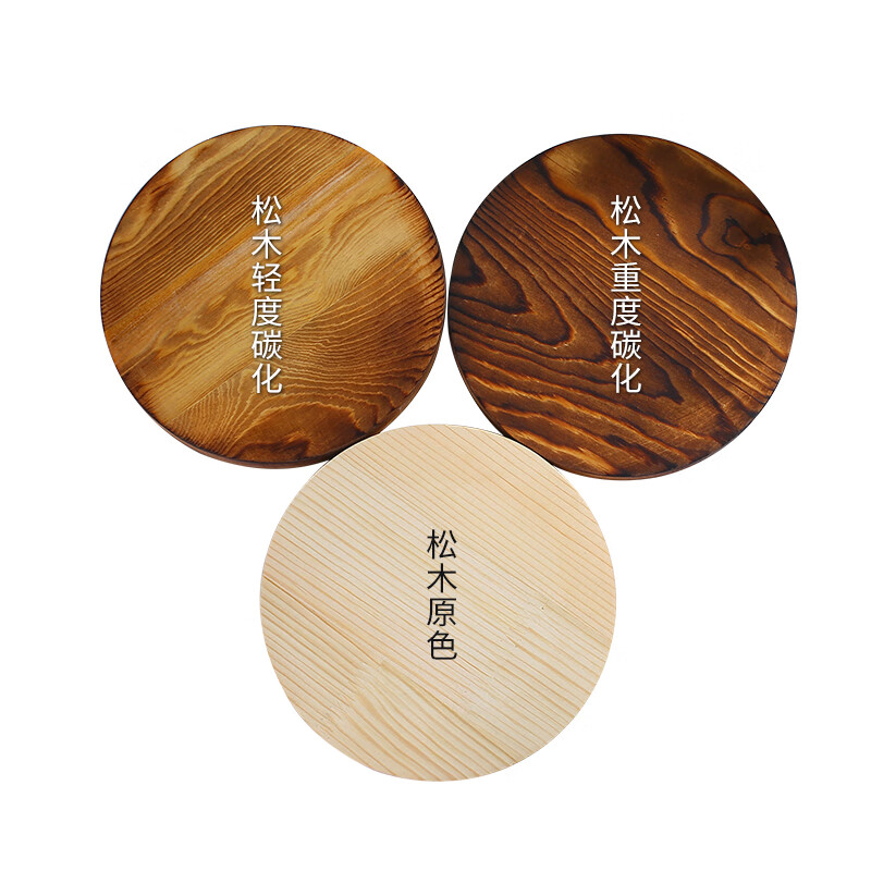 萌依儿(mengyier)diy模型材料松木圆木片实木圆形桌面碳化木板摄影猫