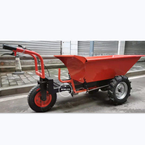 170双轮车汽小推车翻斗车拉沙车建筑工地斗车灰斗车油机斗车2 一套含