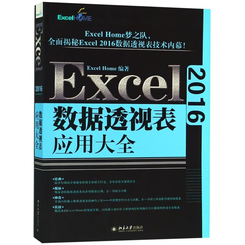 Excel2016数据透视表应用大全