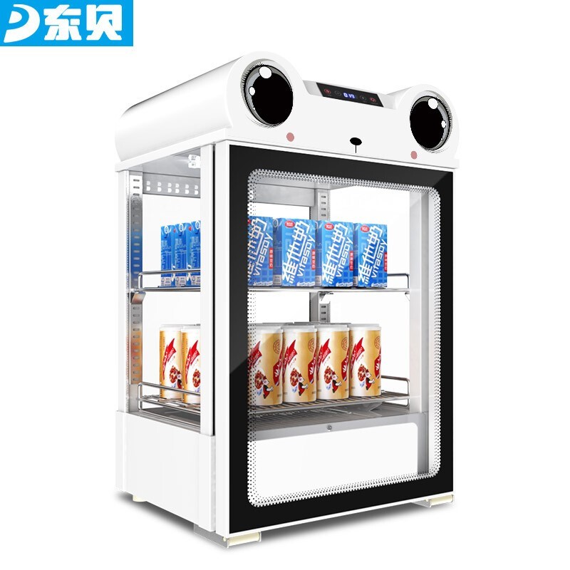 东贝（Donper）饮料加热展示柜 早餐店便利店商用热饮柜 小型台式保温箱LK-58R