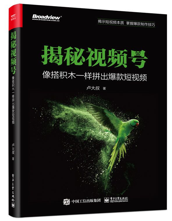 揭秘视频号:像搭积木一样拼出爆款短视频(博文视点出品)