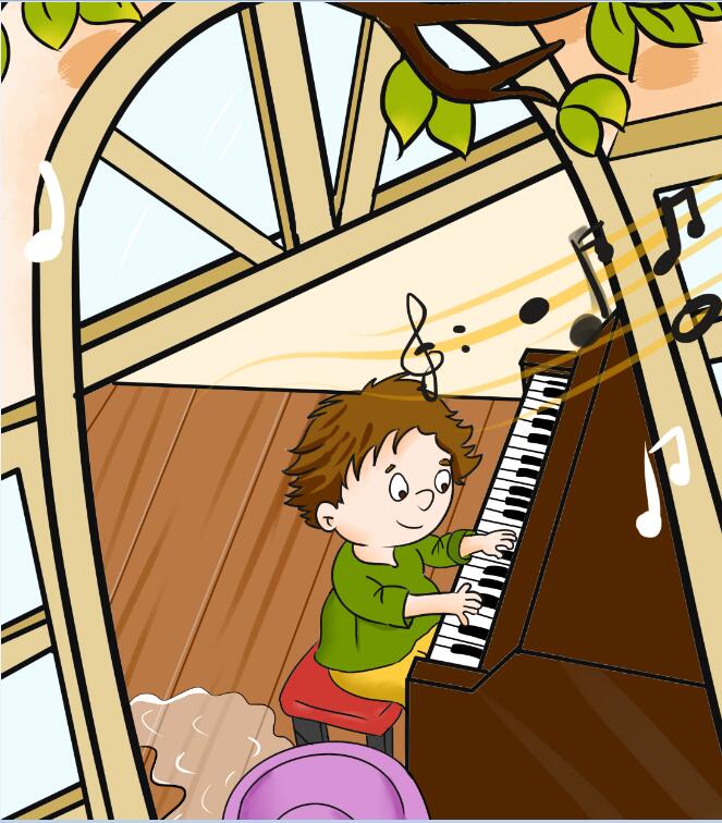 小小音乐家 正版改变世界的名人双语读物英语幼儿儿童绘本双语读物子