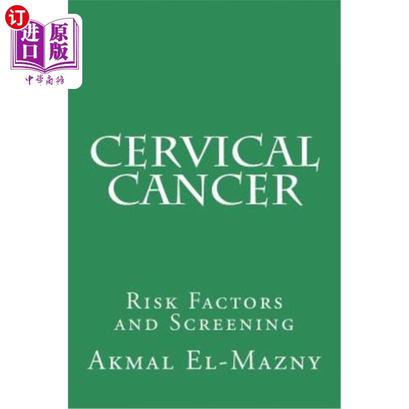 海外直订医药图书cervical cancer: risk factors and screening 宫颈