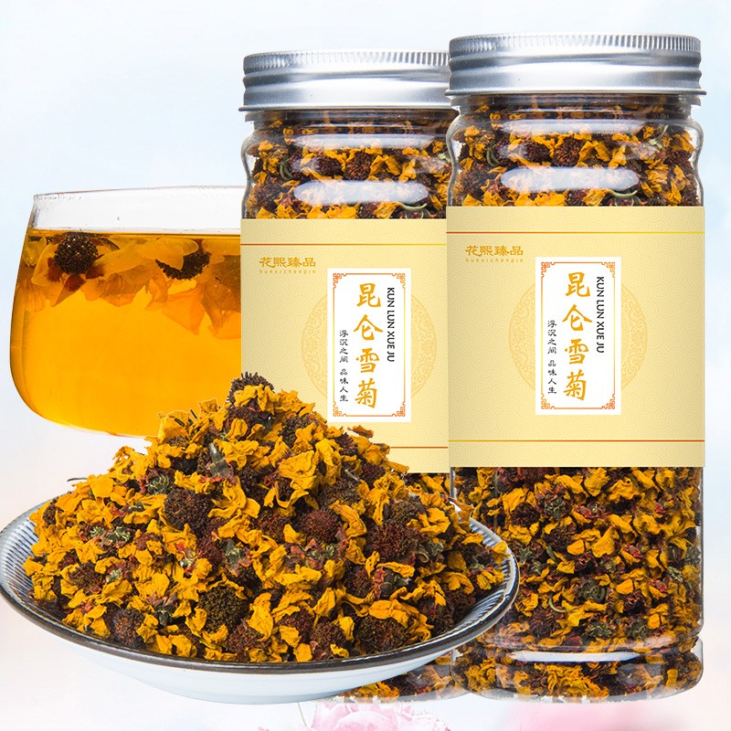 昆仑雪菊新疆胎菊天山血菊冰山野菊雪菊花茶 【昆仑雪菊】1罐