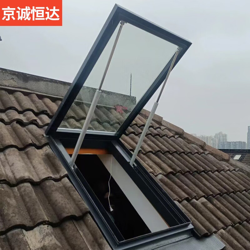 4机玻璃瓦采光顶新农村