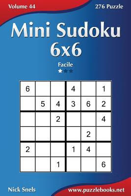 预订 mini sudoku 6x6 - facile - volume 44 - 276 puzzle