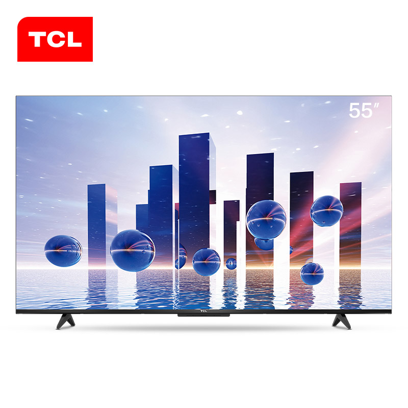 TCL 55V8-Pro 55英寸 130%高色域 免遥控AI声控智慧屏 2+32G 液晶平板电视机