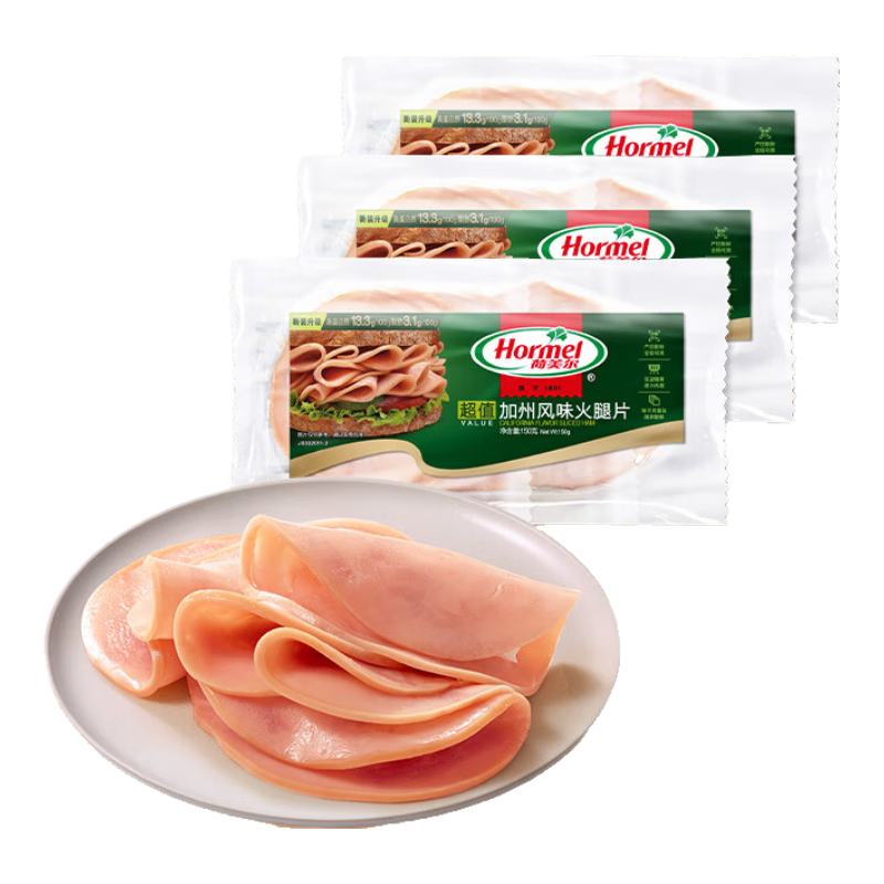��������Hormel����ֵ���ݷ�ζ����Ƭ150g/��*3 ������Ƭ ��ͯ����������տ�ʳ�� 36.16Ԫ
