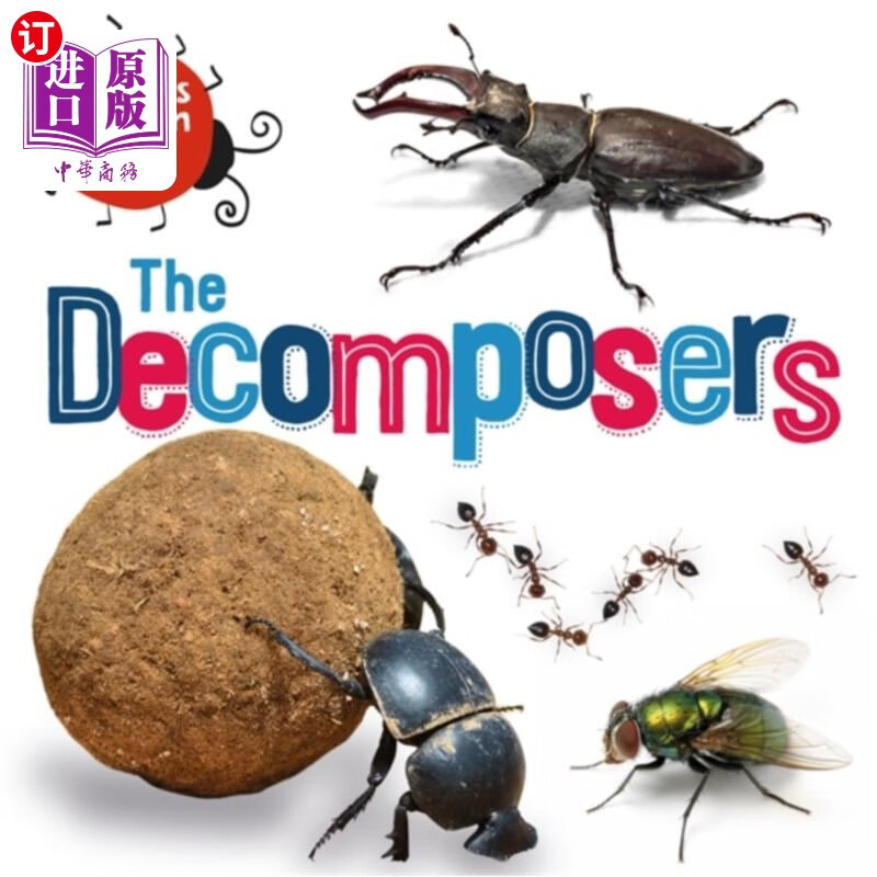 海外直订insects that run our world: the decomposers 控制我们世界