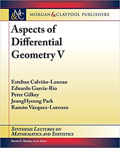 预订Aspects of Differential Geometry V