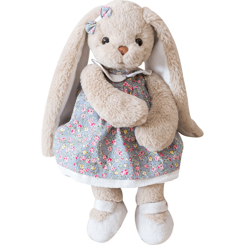 陪伴娃娃动物玩偶公仔--伽百利Gabriel系列30cm穿裙蒂娜兔子价格走势及评测
