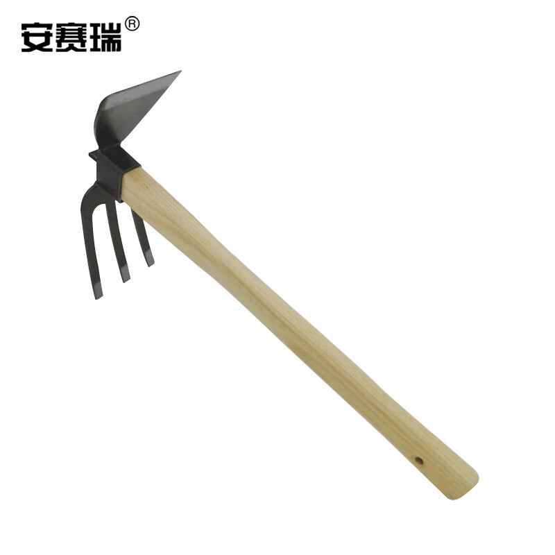 安赛瑞 两用锄耙 短锄耙子锄头锄耙农用锄头菜园耙子农用工具刨土挖土