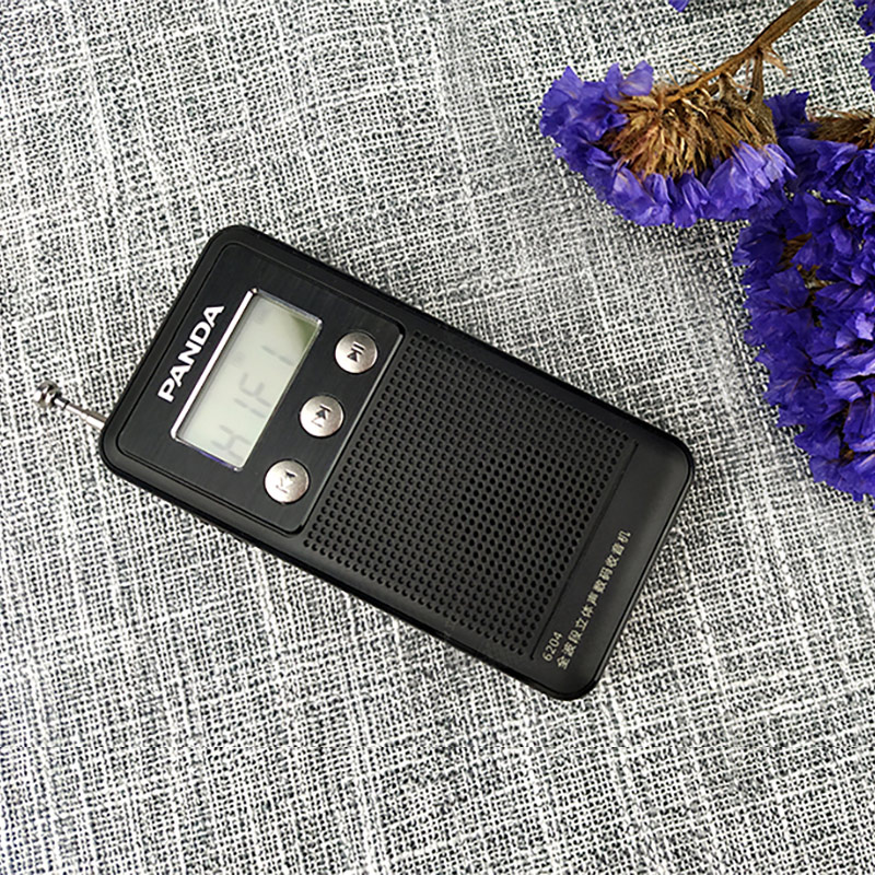 老年小广播随身听音箱 黑色【充电版】