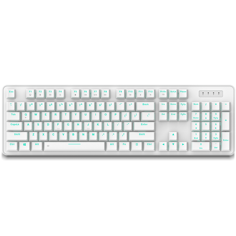 ����ţ�dareu��EK810˫ģ���߼��� ��е���� �ʼǱ�������Ϸ���� 2.4G�칫���̳����� 104�� ��ɫ����