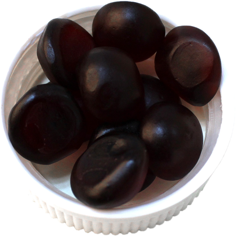 植觅记代购澳洲 sambucol 小黑果黑接骨木补维c 锌防感儿童软糖 50粒